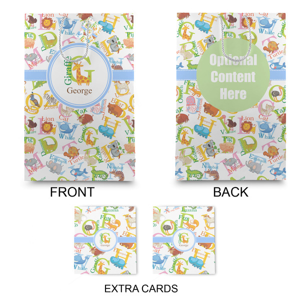 Animal Alphabet Large Gift Bag - Approval