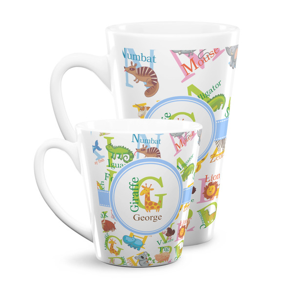 Animal Alphabet Latte Mugs Main