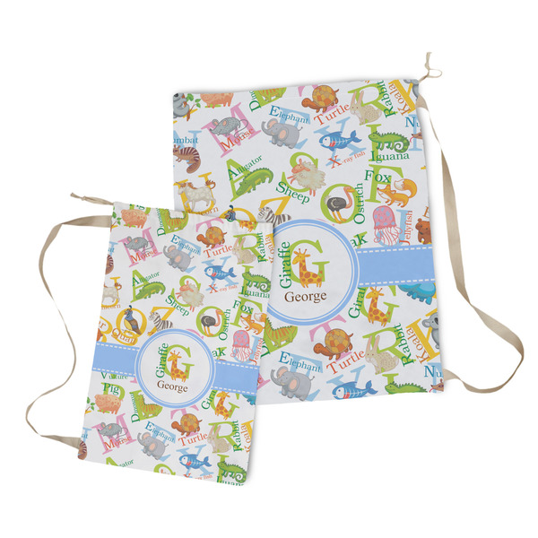 Animal Alphabet Laundry Bag - Both Bags