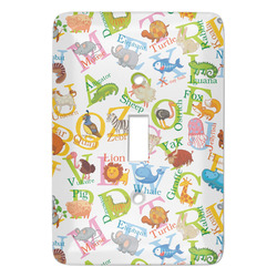 Animal Alphabet Light Switch Cover (Personalized)