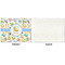 Animal Alphabet Linen Placemat - APPROVAL Single (single sided)