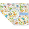 Animal Alphabet Double-Sided Linen Placemat - Single w/ Name or Text