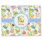 Animal Alphabet Single-Sided Linen Placemat - Single w/ Name or Text
