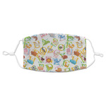 Animal Alphabet Adult Cloth Face Mask