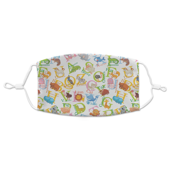Custom Animal Alphabet Adult Cloth Face Mask