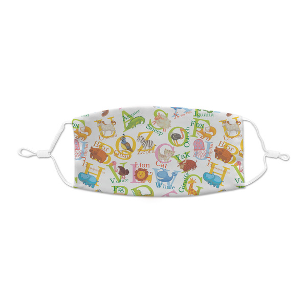 Custom Animal Alphabet Kid's Cloth Face Mask - XSmall