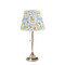 Animal Alphabet Poly Film Empire Lampshade - On Stand