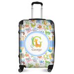 Animal Alphabet Suitcase - 24" Medium - Checked (Personalized)