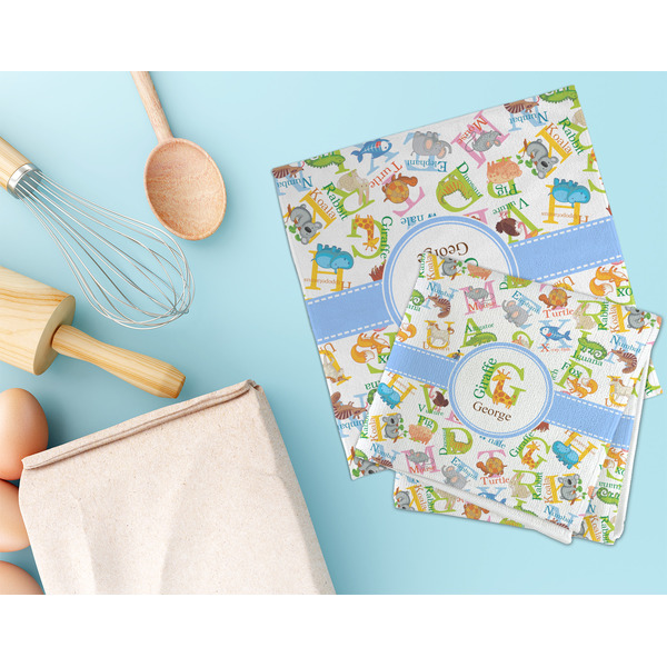 Animal Alphabet Microfiber Dish Rag - LIFESTYLE