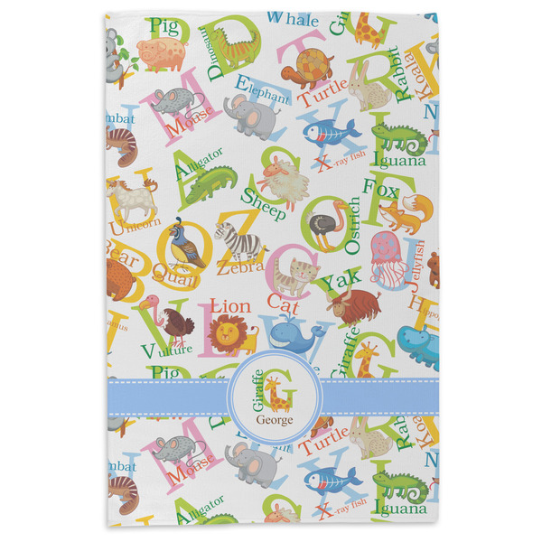 Animal Alphabet Microfiber Dish Towel - APPROVAL