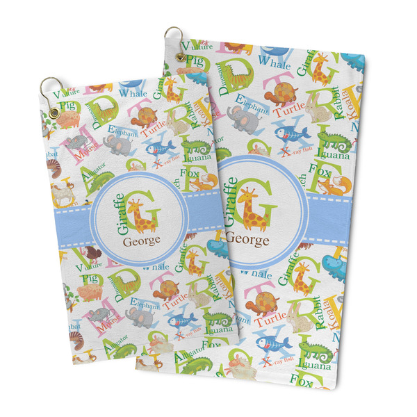 Animal Alphabet Microfiber Golf Towel - PARENT/MAIN