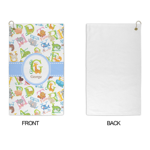Animal Alphabet Microfiber Golf Towels - APPROVAL