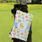 Animal Alphabet Microfiber Golf Towels - Small - LIFESTYLE