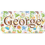 Animal Alphabet Mini/Bicycle License Plate (2 Holes) (Personalized)