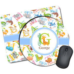 Animal Alphabet Mouse Pad (Personalized)