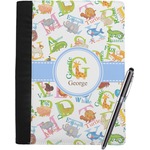 Animal Alphabet Notebook Padfolio - Large w/ Name or Text
