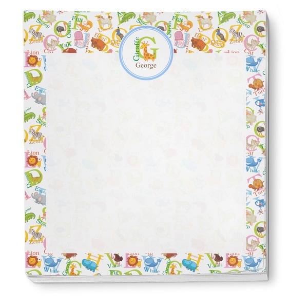 Animal Alphabet Notepad - Apvl