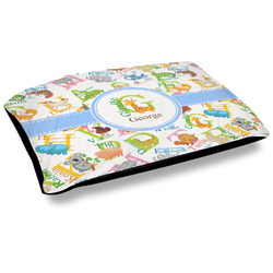 Animal Alphabet Outdoor Dog Bed - Large (Personalized)