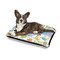 Animal Alphabet Outdoor Dog Beds - Medium - IN CONTEXT