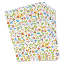 Animal Alphabet Binder Tab Divider Set (Personalized)