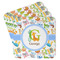 Animal Alphabet Paper Coasters w/ Name or Text