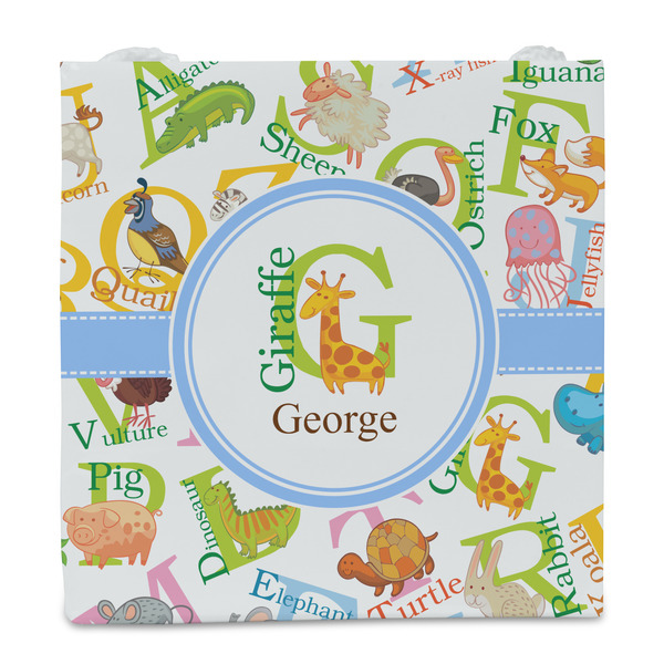 Animal Alphabet Party Favor Gift Bag - Gloss - Front
