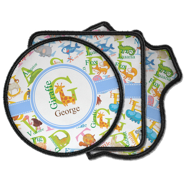 Custom Animal Alphabet Iron on Patches (Personalized)