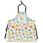 Animal Alphabet Apron Without Pockets w/ Name or Text