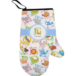Animal Alphabet Oven Mitt (Personalized)