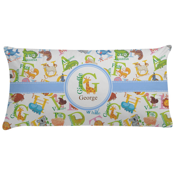 Custom Animal Alphabet Pillow Case (Personalized)