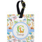 Animal Alphabet Plastic Luggage Tag - Square w/ Name or Text