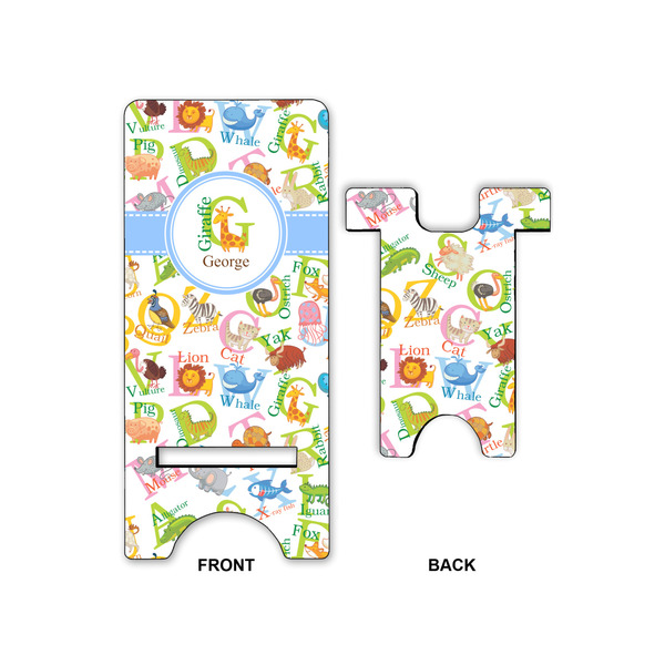 Animal Alphabet Phone Stand - Front & Back