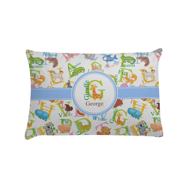 Custom Animal Alphabet Pillow Case - Standard (Personalized)