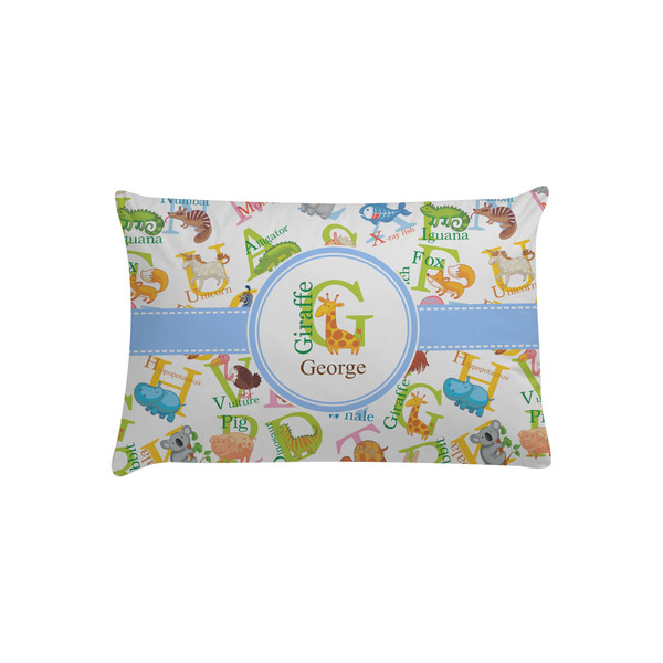 Custom Animal Alphabet Pillow Case - Toddler (Personalized)