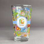 Animal Alphabet Pint Glass - Full Print (Personalized)