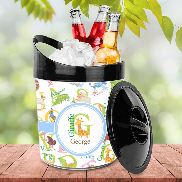 Animal Alphabet Plastic Ice Bucket - LIFESTYLE