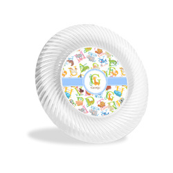 Animal Alphabet Plastic Party Appetizer & Dessert Plates - 6" (Personalized)