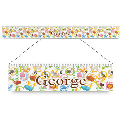 Animal Alphabet Plastic Ruler - 12" (Personalized)