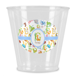 Animal Alphabet Plastic Shot Glass (Personalized)