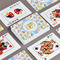 Animal Alphabet Playing Cards - Front & Back View