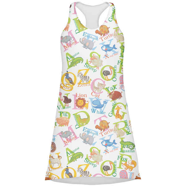 Custom Animal Alphabet Racerback Dress - Small