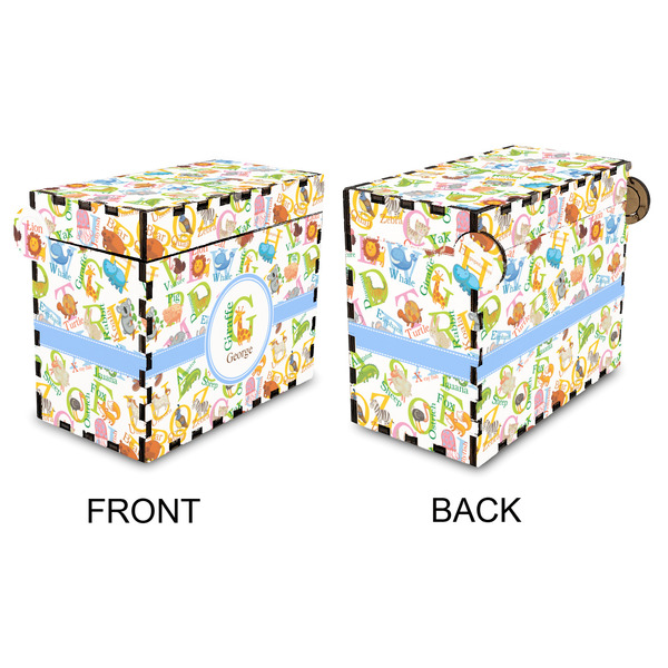 Animal Alphabet Recipe Box - Full Color - Approval