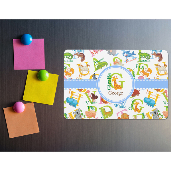 Animal Alphabet Rectangular Fridge Magnet - LIFESTYLE