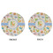 Animal Alphabet Round Linen Placemats - APPROVAL (double sided)