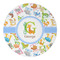 Animal Alphabet Round Paper Coaster - Approval