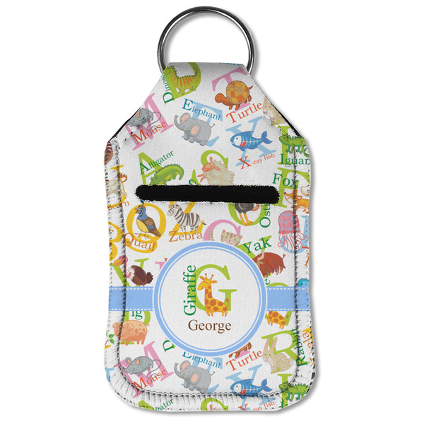 Animal Alphabet Sanitizer Holder Keychain - Small (Front Flat)