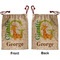 Animal Alphabet Santa Sack - Front & Back (Personalized)