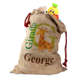 Animal Alphabet Santa Sack (Personalized)