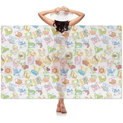 Animal Alphabet Sheer Sarong
