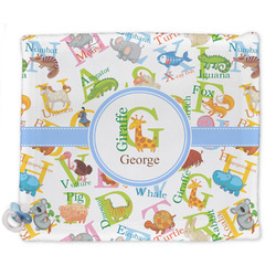 Animal Alphabet Security Blankets - Double Sided (Personalized)